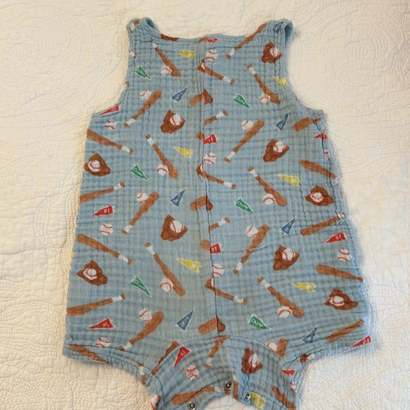 Angel Dear Baseball Romper - Picture 2 of 3